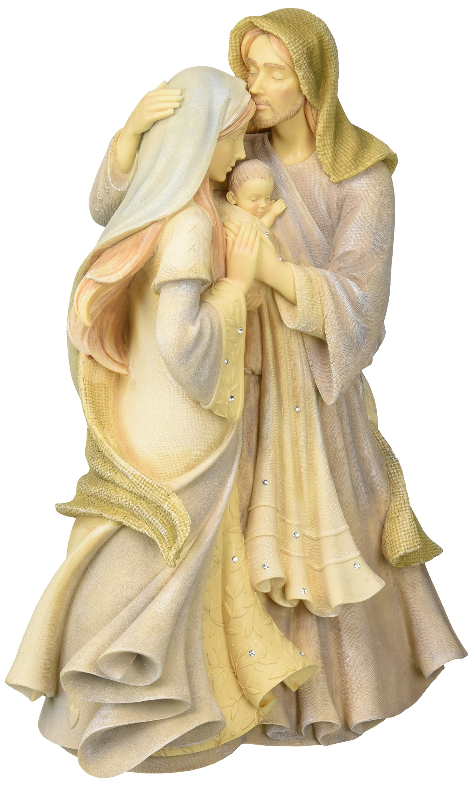 洋書 ENESCO Victorian Holy Family &amp; Angel 6004185 NAPCO 46017 Holy Family with Guardian Angel by Napco Imports